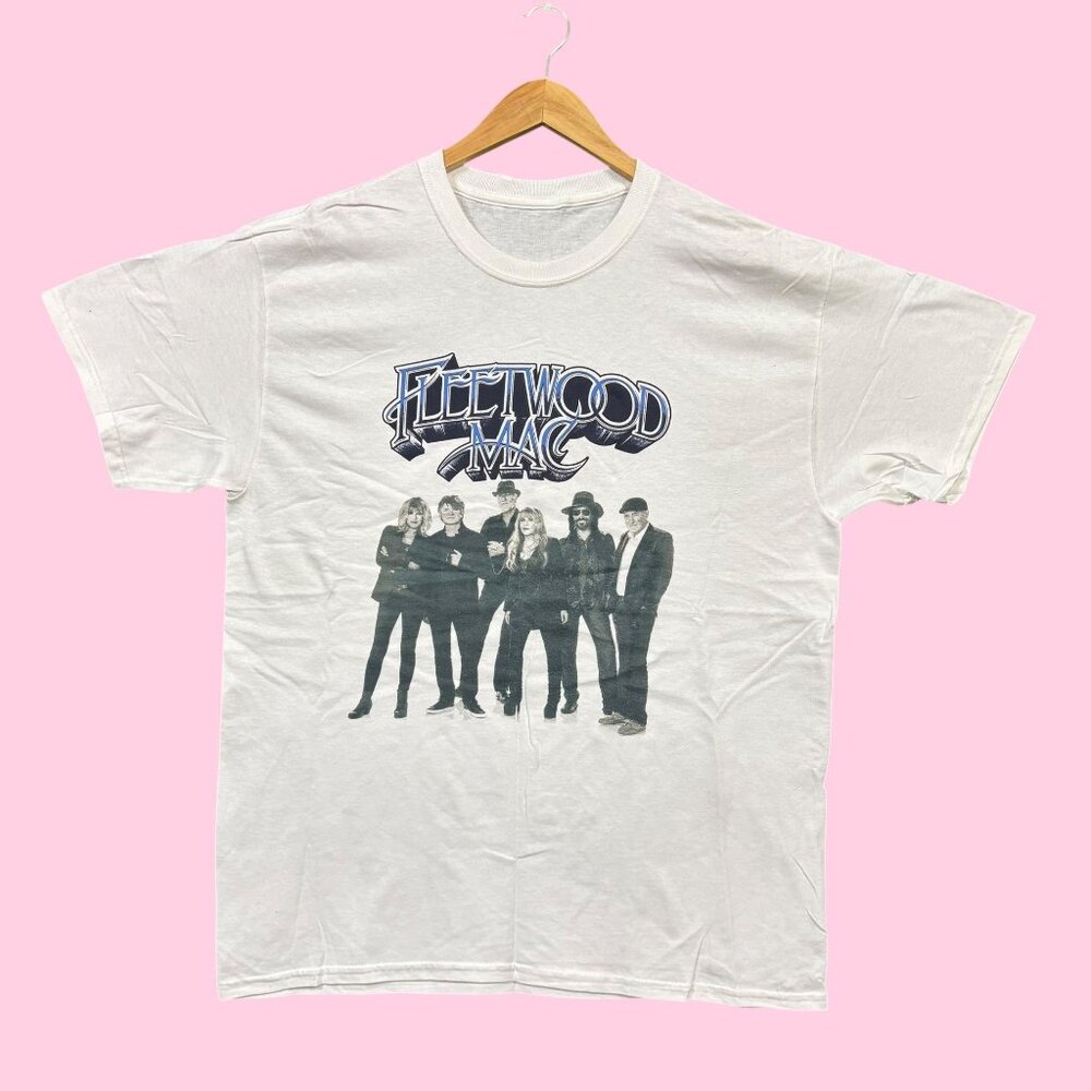 Fleetwood Mac Live Album Tour Rock Band Tee L